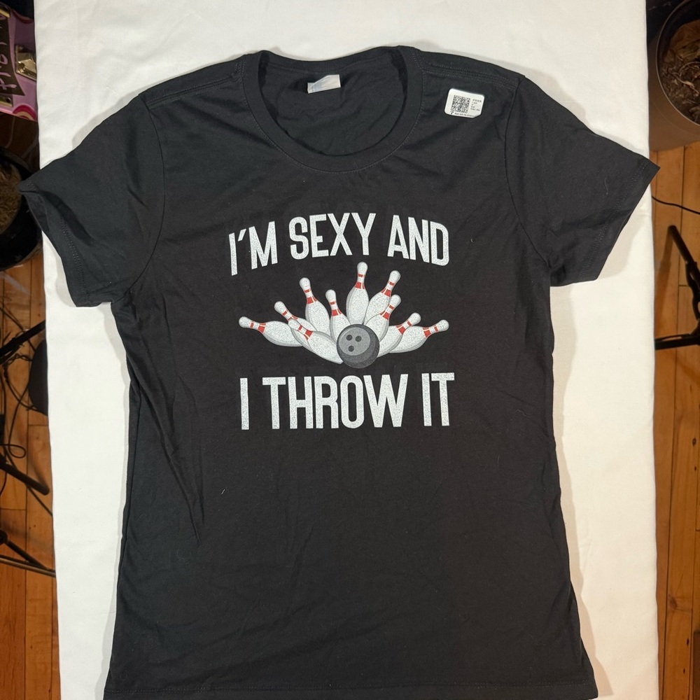 Port and Company Charcoal Bowling Tee